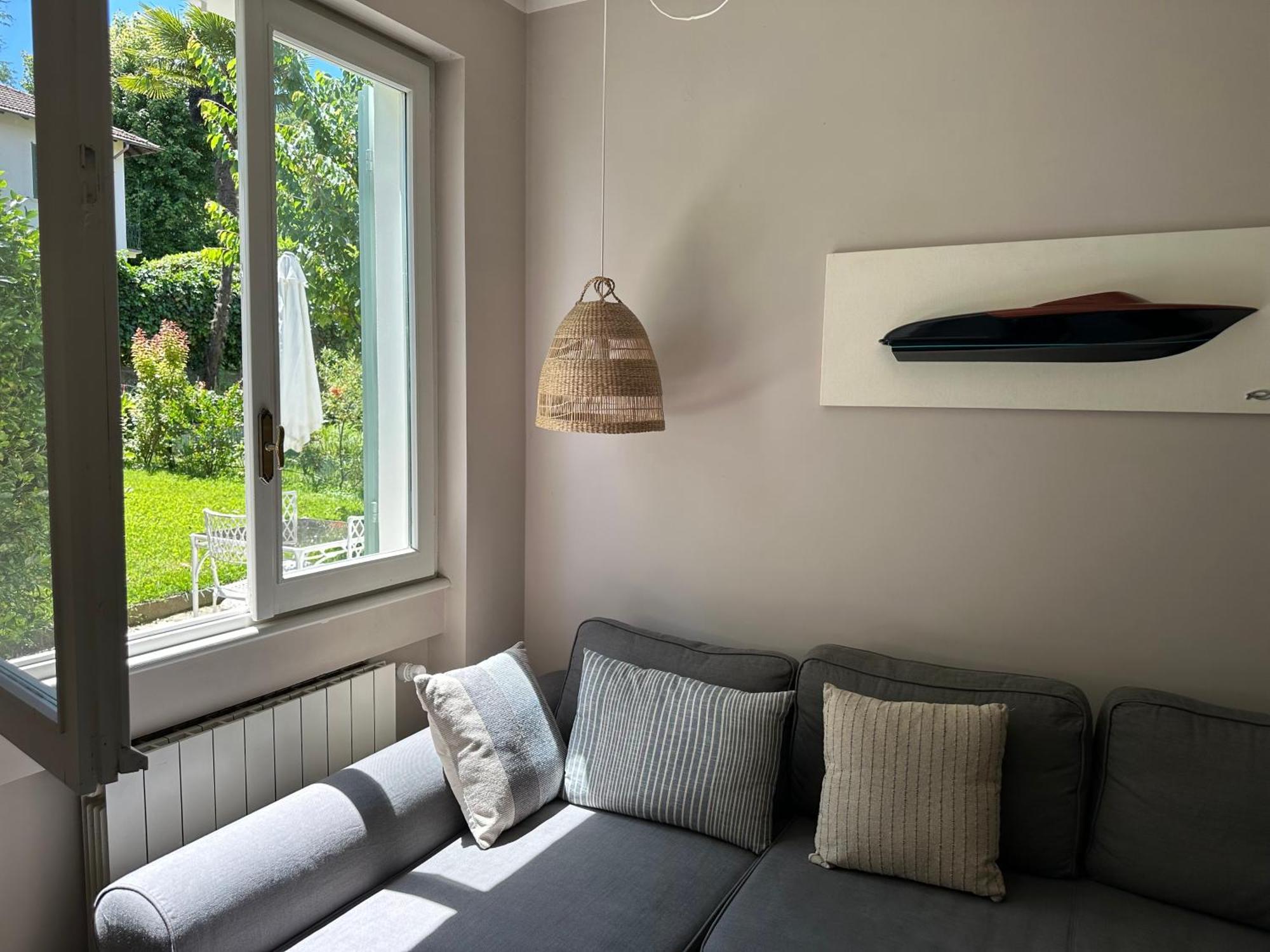 Casa Del Custode: Renovated Flat With Garden In A Villa Near The Lake Stresa Luaran gambar